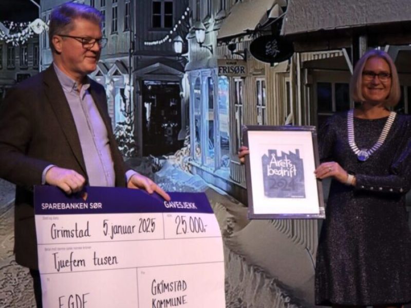 Egde er årets bedrift 2024 i Grimstad