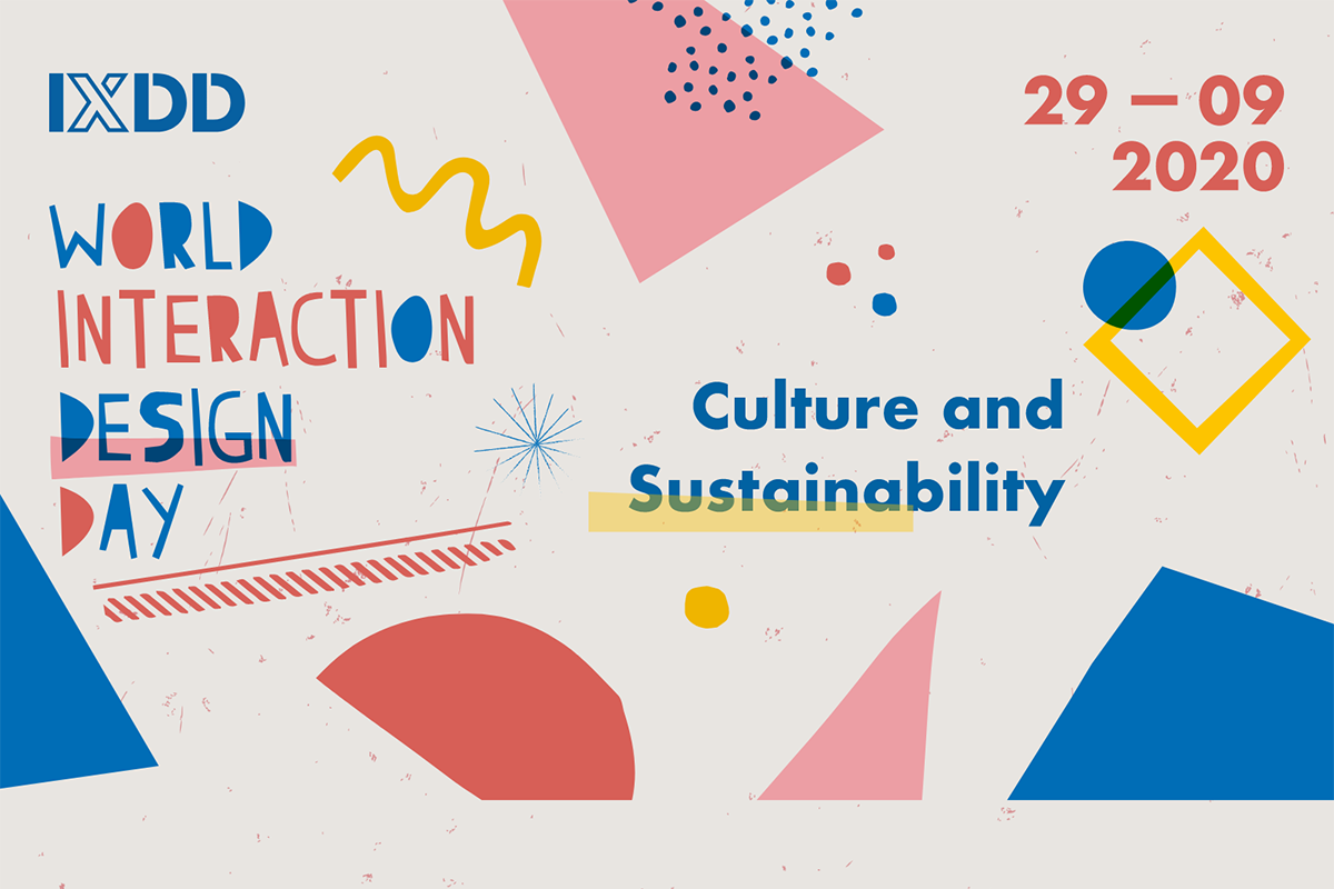 IXD Word interaction design plakat