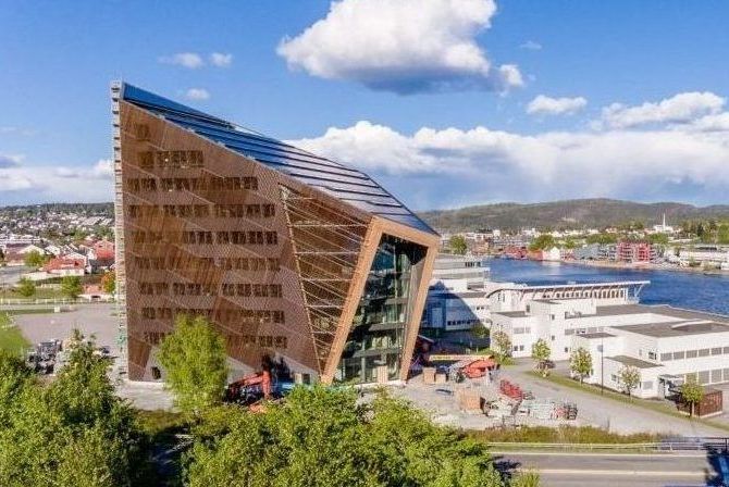 Egdes kontor i Porsgrunn