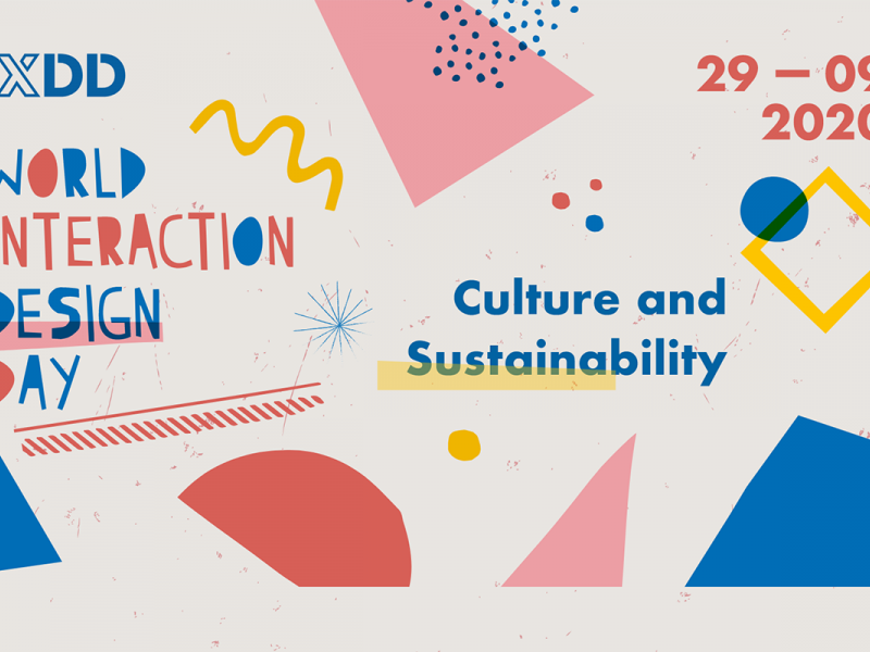 IXD Word interaction design plakat